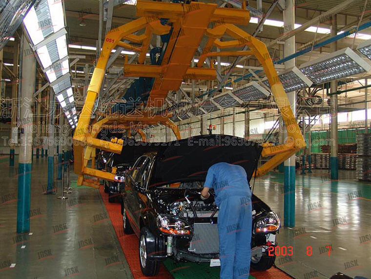 新能源汽車生產線，新能源汽車流水線，新能源汽車輸送線浙江永達專業(yè)定制